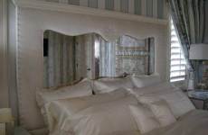 Antique-mirror-headboard