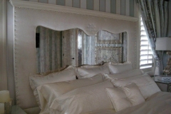 Antique-mirror-headboard