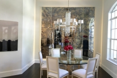 Dining Room - Antique Mirrored Wall