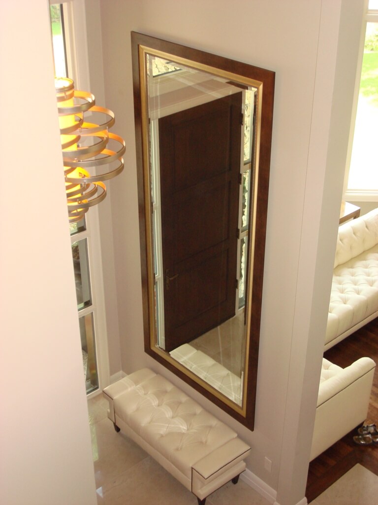 Framed-mirror-Foyer