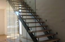 Glass railing 28