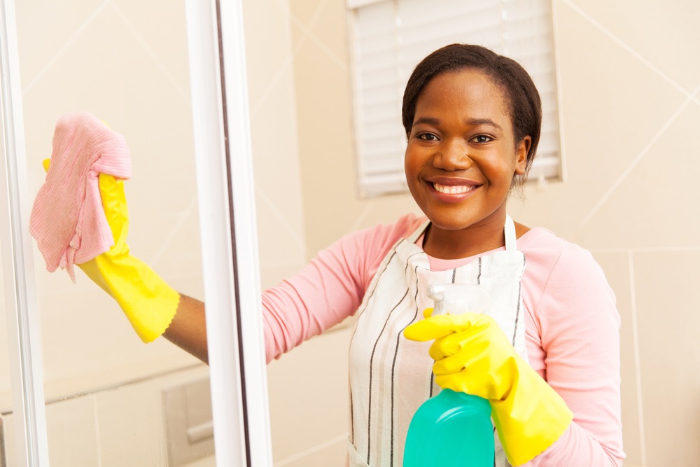 Water-Repellent Coating Shower Doors at