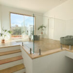Safety and style glass railings