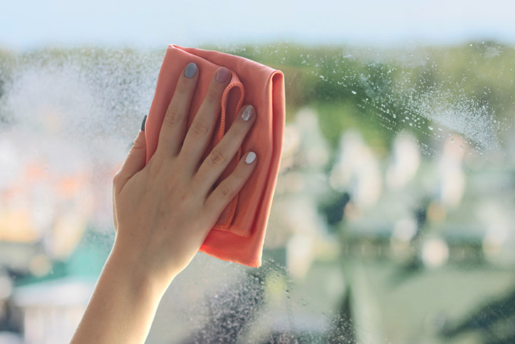 Tips for cleaning glass